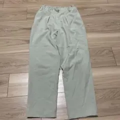 薄手長ズボン　くすみグリーン　150㎝