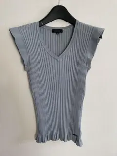Burberry Black label ノースリーブリブニット