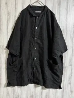 nest robe confect スリーピングシャツ リネン半袖 カバーシャツのサムネイル