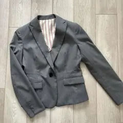 COMME CA ISM グレー ビジネスジャケット M