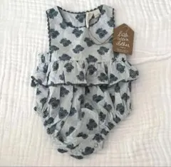 little cotton clothes ロンパース　6-12m