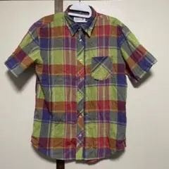TOMMY 半袖チェックシャツ マルチカラーのサムネイル