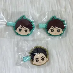 ハイキュー みにコレ 前髪クリップ vol.2 及川 岩泉 まとめ売り