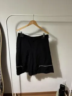 BLACK COMME des GARCONS ジップエステルショートパンツのサムネイル