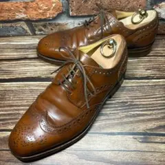 Bally バリー 26.5 ウィングチップ メダリオン ビジネス メンズ