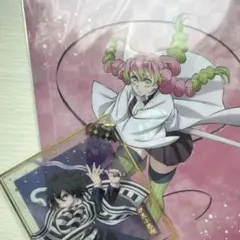 鬼滅の刃 ファイル　クリア色紙　おまけ付き