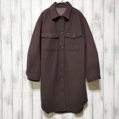 GU ジーユー (L)　ロングCPOジャケット　横ポケットあり　商品タグ付き