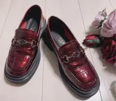 革靴 REGAL コインローファー　ブラウン女子高生　高校生　中学生