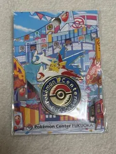 ポケモンセンター　フクオカ　福岡　限定　ロゴピンズ　ピンバッジ　ラティアス