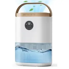 小型 除湿機 強力除湿 2.5L大容量 静音 3段階モード 恒湿機能 タイマー付