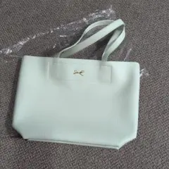 メナード　非売品　 トートバッグ 　ライトグリーン
