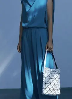 BAO BAO ISSEY MIYAKE トートバッグ ホワイト