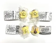 ポムポムプリン　カプセルトイ　ガチャガチャ　4点セット