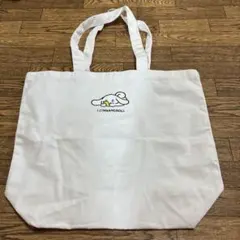 アイシナモロール　トートバッグ　サンリオ　ホワイト　白