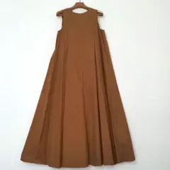 タグ付　Liesse　ノースリーブロングワンピース フレアワンピース　マキシ丈のサムネイル
