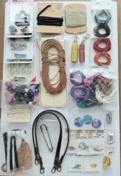 【おまけ付き！】ハンドメイド　アクセサリー　素材【まとめ売り】