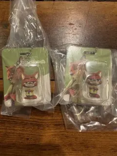 ズートピア ブリスターチャームコレクション ニック　2点　ガチャ