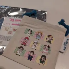 スリーコインズ　りぼん　ミニ巾着　ママレードボーイ