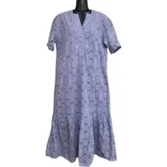 TOMORROWLAND　トゥモローランド　ワンピース　ラベンダー　レース生地