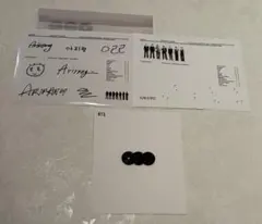 BTS アリラン　ARIRANG バッジ　シール　ステッカー