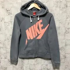 【NIKE】ナイキ ジップアップ 裏毛パーカー レディスM