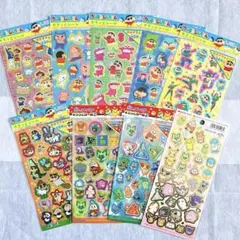 クレヨンしんちゃん キラッとシール ホログラムシール ポケモン 9枚セット