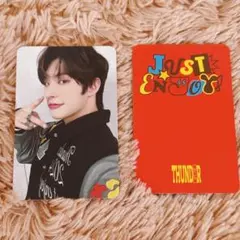 ATEEZ THUNDER 韓国ポップアップストア購入特典 ミンギ トレカ