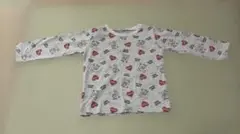 長袖Tシャツ 2枚セット まとめ売り 女の子 子供服 グレー ピンク