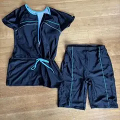 ellesse 半袖　水着　上下セット　スイミング　Lサイズ