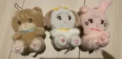 mikko ガチャガチャ マスコット キャミー スフレ ラテ 3点セット