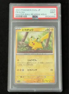 2025年最新】151 ピカチュウ マスターボール psaの人気アイテム