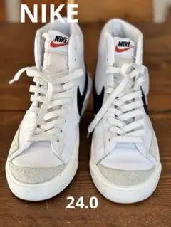 【美品】NIKE BLAZER MID ナイキ ブレーザー 24cmハイカット