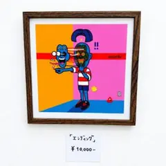 珍品　エラー？　万博 ミャクミャク木版画「OSAKA」 工芸品　限定品 珍品 エラー？ 万博 ミャクミャク木版画「OSAKA」 工芸品 限定品