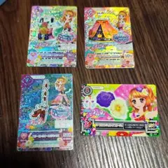 アイカツ！ スリーピングオーロラコーデ 3点 パープルエンジェルコサージュ