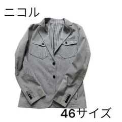 ⭐️送料込み⭐️美品⭐️千鳥柄ジャケット　ニコルサイズ2®︎