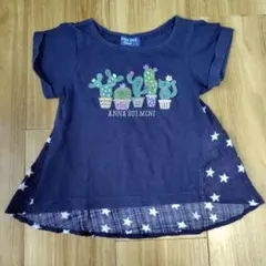 ANNA SUI MINI サボテン刺繍 Tシャツ 100cmのサムネイル