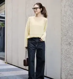 FRAMeWORK LINEN CORD ニット2のサムネイル