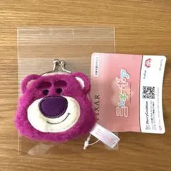ミルキーボア フェイスがま口ポーチ ロッツォ ディズニー＆ピクサー