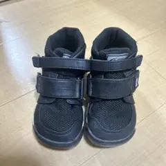 ハイカットスニーカー ブラック　ムーンスター　17 cm