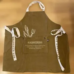 AND PACKABLE エプロン ガーデニング柄のサムネイル