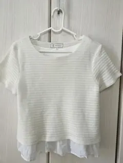 ROPE PICNIC レイヤードホワイトTシャツ 38