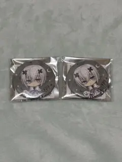 めると　缶バッジ２点セット