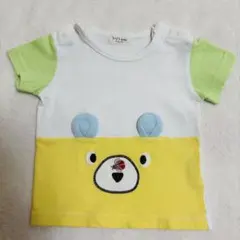 くま 半袖Tシャツ 80cm 保育園 男の子 女の子 キッズズーのサムネイル