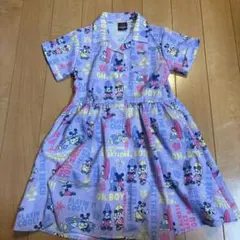 アロハシャツ　Disney ミニー　ミッキー　ワンピースのサムネイル