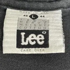 90s Lee 無地 フェード ペンキ　 雰囲気系 Tシャツ USA製