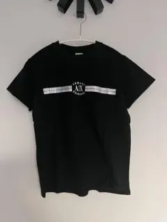 ARMANI Exchange ロンT ブラック AXワンポイントロゴ - メルカリ