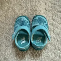 New Balance 208 青 サンダル