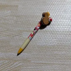 【ジャンク品】ディズニー ミニー スイーツ ボールペン（インク出ません）