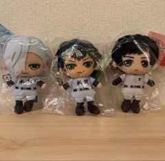 忘却バッテリー Chibiぬいぐるみ 3種セットのサムネイル