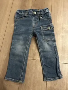 【美品】DOUBLE.B デニムパンツ サイズ90